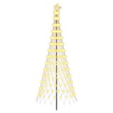  LED božićno drvce 250 cm 290 LED lampica Topla bijela Željezo | shoptok.hr