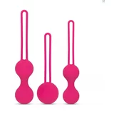 EasyToys LoveBalls - komplet žogic za gekone - 3 kosi (roza)