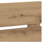  Uzglavlje Umjetnički hrast 120 cm Konstruirano drvo | shoptok.hr