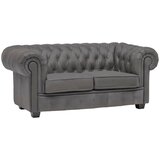 Landscape CHESTERFIELD ZOFA, siva tekstil | Shoptok.si