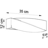  Stenska keramična svetilka SIGMA MINI, (21347267) | Shoptok.si