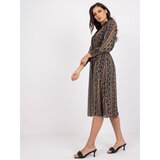 Italy Moda Dress-DHJ-SK-15177-1.04P-black-beige | Shoptok.si