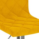  Barski stolci 2 kom boja senfa baršunasti | shoptok.hr