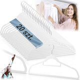 Massido Premium Velvet Clothes Hangers Set - 20 Durable Hangers by (21740742) | Shoptok.si