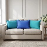  Jastuk s jastukom HOUTEN 6 kom. Kraljevsko plava Poliester - Kraljevski plava 40 x 60 cm 6 | shoptok.hr