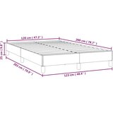  Okvir kreveta bez madraca tamnoplavi 120 x 200 cm baršunasti | shoptok.hr