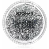 NeoNail Chrome Flakes Effect No. 1 svjetlucavi prah za nokte 0,5 g