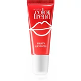 Avon ColorTrend Fruity Lips sjajilo za usne s okusom nijansa Cherry 10 ml