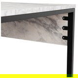 Hanah home twin study desk - freesia freesiablack study desk | ePonuda.com