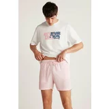 GRIMELANGE Swim Shorts - Pink - Plain