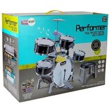 Lean_Toys Set Bobni z lučkami in zvoki Karaoke USB mikrofon | Shoptok.si