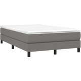  Krevet s oprugama i madracem tamnosivi 120 x 200 cm od tkanine | shoptok.hr