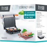 Teesa Panini Grill TSA3232 – Električni roštilj 1500W s nastavljivim pokrovom in odstranljivo posodo za maščobo | Shoptok.si