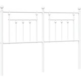  Metalno zamjensko uzglavlje bijelo 140 cm | shoptok.hr