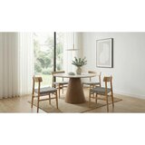 MID.YOU JEDILNA MIZA, bela, barva oreha | Shoptok.si