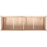  Vrtna sadilica 150 x 50 x 70 cm od masivne borovine | shoptok.hr