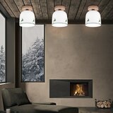  KolarzA1352.11.G.100-Plafonski luster NONNA 1xE27/60W/230V jelenji hrast/bela/zelena | Eponuda.com
