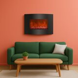  LED električni kamin sa grejanjem LED/2000W/230V + daljinski upravljač | Eponuda.com
