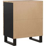  Noćni ormarić 50x33x62 masivno drvo bagrema i konstruirano drvo | shoptok.hr