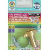  Vijačni priključek cevi (Medenina, ½″ x 12/14 mm) | Shoptok.si