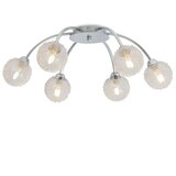  Stropna svjetiljka sa 6 LED žarulja G9 240 W | shoptok.hr