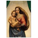  Slika - Raphael – Sistine Madonna (fragment) 60x90 Premium Print | shoptok.hr