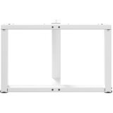  Noge za klub stolić T-oblika 2 kom Bijele 70x25x(42-43) cm Čelik | shoptok.hr