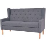 vidaXL 2-dijelna garnitura od tkanine siva | shoptok.hr