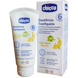 Chicco Toothpaste 6-24m otroška zobna pasta s fluoridom Apple-Banana 50 ml Cene