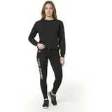 Pajkice Woman Legging Active Gold Črna