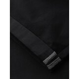 Ombre Classic men's chino shorts with rolled up leg - black | shoptok.hr