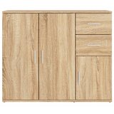  Komoda Sonoma hrast 91x29,5x75 cm Konstruirano drvo | shoptok.hr