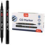 Cd marker s dvostrukim vrhom | crni | shoptok.hr