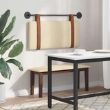  Držeće uzglavlje Zidne Krema 100 x 55 x 5 cm Antikni PU - Krema 90 cm bez LED | shoptok.hr