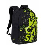  Ruksak RivaCase 30L Heide 5430 black/lime Urban backpack | shoptok.hr