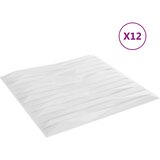  Zidne panele 12 pcs Bijeli Kamen 50 x 50 cm XPS pjena | Eponuda.com