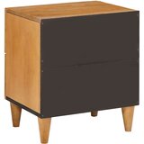vidaXL Noćni ormarić 2 pcs Svjetlosmeđa 40 x 33 x 46 cm | shoptok.hr