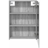  Kupaonski ormar s ogledalom Siva Sonoma 50 x 14,5 x 70 cm | shoptok.hr