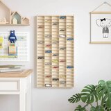 vidaXL Kutija za izlaganje Smeđa 50 x 4.5 x 96 cm Konstruirano drvo Cijene