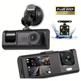  auto kamera black box 1080P sa 3 kamere, širokim uglom i noćnim režimom Cene