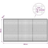  Gabion s žicom debljine 3 5 mm i mrežom 5x2 5 cm 300x30x150 cm - 30 cm 150 cm 300 cm | shoptok.hr