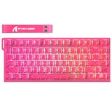 Attack Shark gaming tastatura R82HE magnetic Switches/8KHz/RT/Snap tap/dks/mt/tgl/pink countur Cene