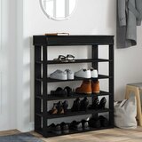  Stalak za cipele crni 80x30x98 cm od konstruiranog drva | shoptok.hr