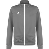 Adidas Športna jakna 'Entrada 22' bazaltno siva / bela | Shoptok.si