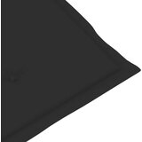 vidaXL vrtne stolice s crnim jastucima 6 kom od masivne tikovine | shoptok.hr