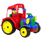 Veliki traktor, figura poljoprivrednog vozila s gumenim kotačima | shoptok.hr