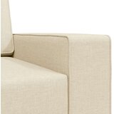 vidaXL Dnevni kauč na krevet 2-u-1 Krem 245x150x60.5 cm Tkanina | shoptok.hr