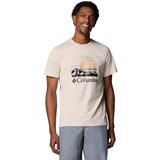 Columbia Majice s kratkimi rokavi Path Lake II Graphic Tee Bež | Shoptok.si