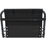 vidaXL Naslon za glavu za ležaljku crni 40 x 7 5 x 15 cm od tekstilena | shoptok.hr