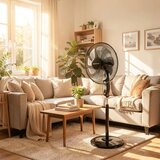 Aigostar Stojni ventilator 60W/230V, crni | Eponuda.com